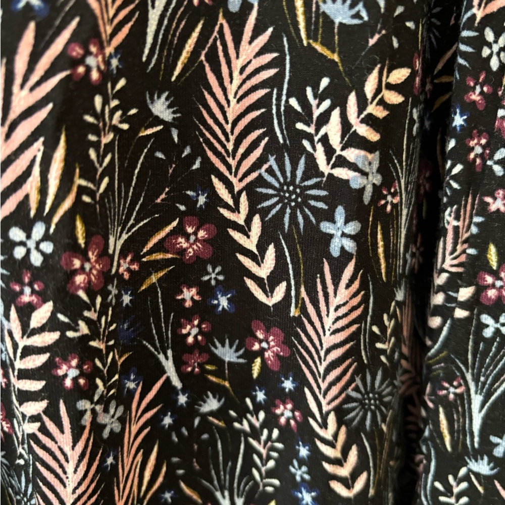 loft xs floral sleeveless dress - Picture 2 of 2